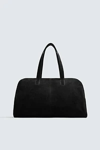 LEATHER TRAVEL BAG M