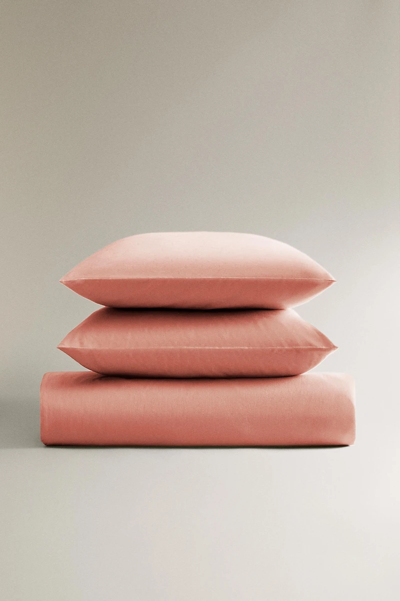 PERCALE COTTON DUVET COVER ( THREAD COUNT