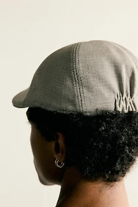 TEXTURED PLAID BERET