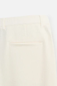 TEXTURED CHINO PANTS