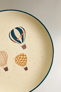 CHILDREN'S CERAMIC BALLOON PLATE