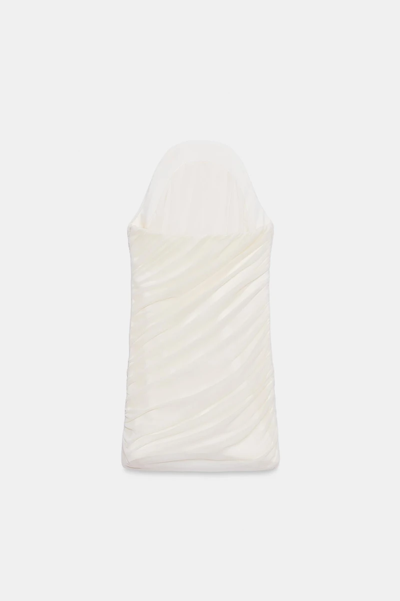 ROBE COURTE EN TULLE