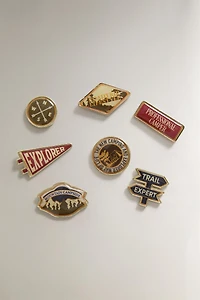 CAMPING PIN SET (SET OF 7)