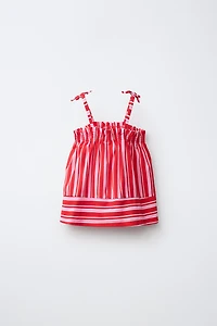 TEXTURED STRIPED TOP