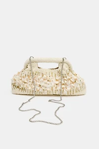 BEADED POUCH BAG