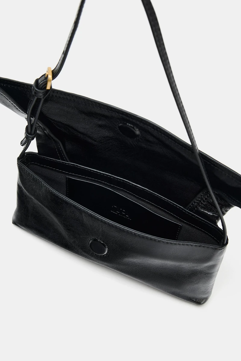SAC EN CUIR À RABAT