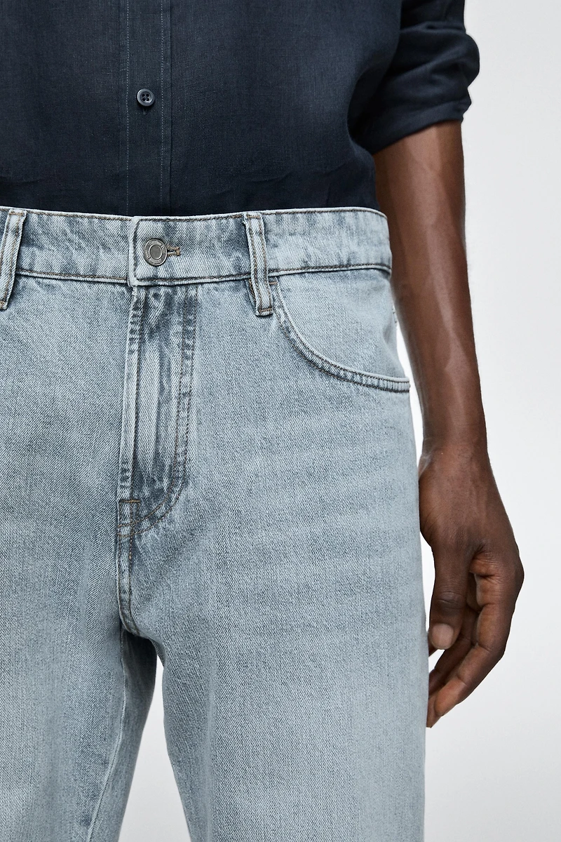 Jean tapered en coton