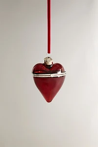 HEART BOX CHRISTMAS TREE ORNAMENT