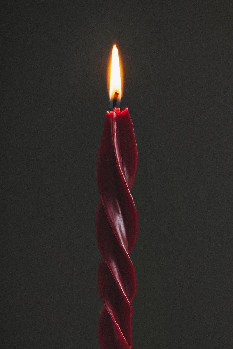 SET OF CHRISTMAS SPIRAL CANDLES (SET 2)