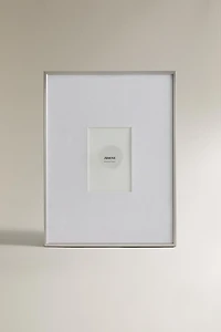 CADRE PHOTO CONTOUR MÉTAL ARGENTÉ