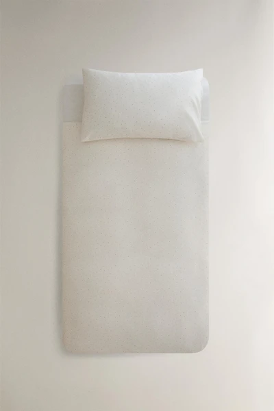 KIDS' POLKA DOT DUVET COVER