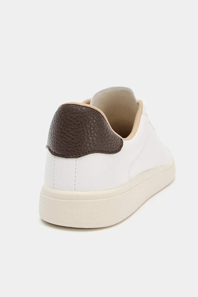 SPORT SNEAKERS WITH HEEL DETAIL
