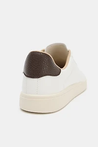 SPORT SNEAKERS WITH HEEL DETAIL