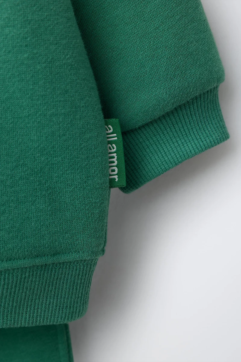 ENSEMBLE SWEAT-SHIRT ET PANTALON JOGGER BASIQUE