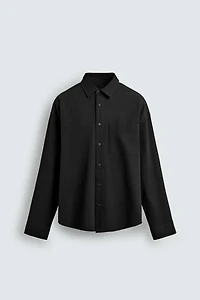 RELAXED FIT FLOWY SHIRT