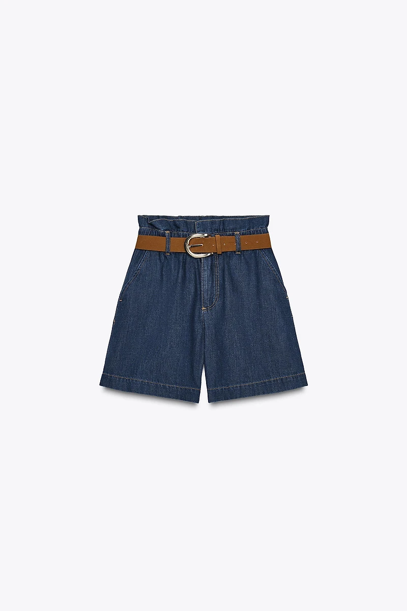 SHORT PAPER BAG CEINTURE