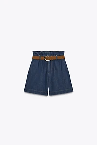 SHORT PAPER BAG CEINTURE