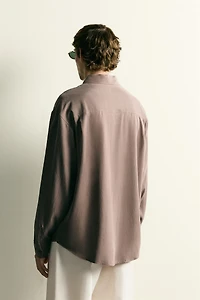RELAXED FIT FLOWY SHIRT