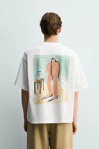 T-SHIRT RELAXED FIT À IMPRIMÉ GRAPHIQUE