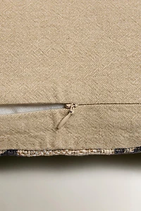 FLORAL PRINT CUSHION COVER