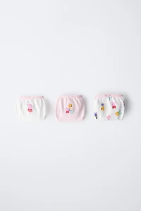 2-6 ANS/ LOT DE TROIS CULOTTES PEPPA PIG ™