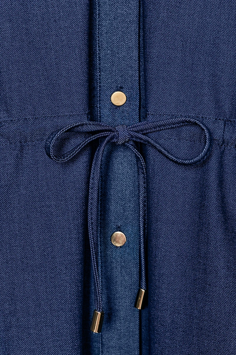 CHEMISE SAFARI AVEC LACET