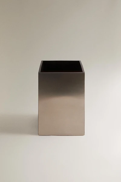 RECTANGULAR METAL BIN