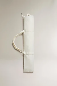 PARASOL DE PLAGE BORDURE CONTRASTÉE (Ø 160 CM)