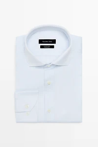 Slim fit 100% cotton shirt