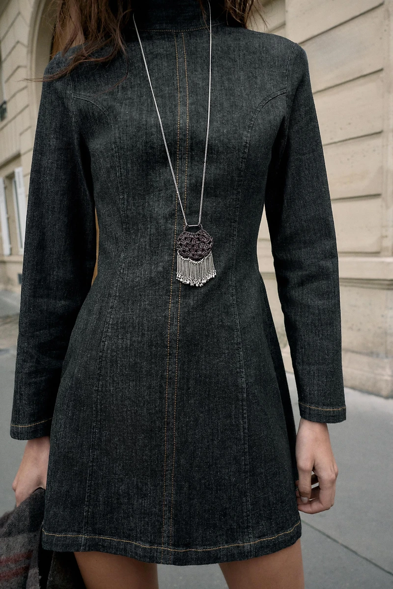 Z1975 MINI DENIM DRESS