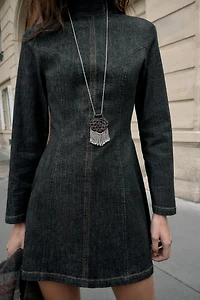 Z1975 MINI DENIM DRESS