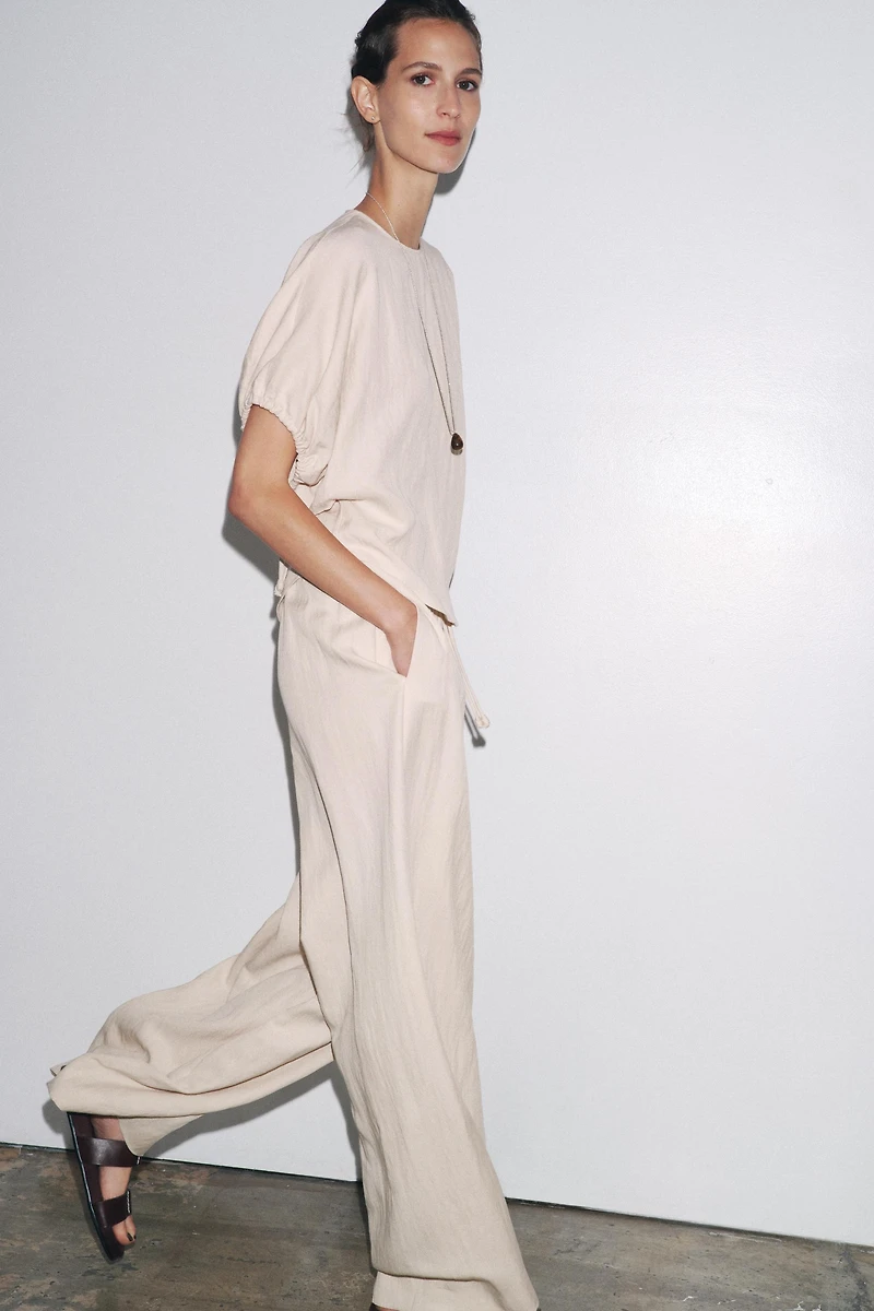 ZW COLLECTION FLOWY PAJAMA PANTS