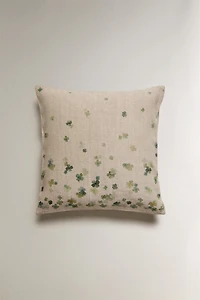 CLOVER THROW PILLOW COVER