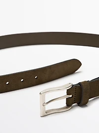 Ceinture en cuir nappa doux