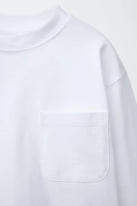 PLAIN POCKET T-SHIRT