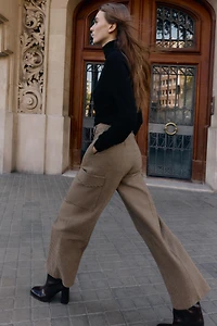 HOUNDSTOOTH CARGO PANTS