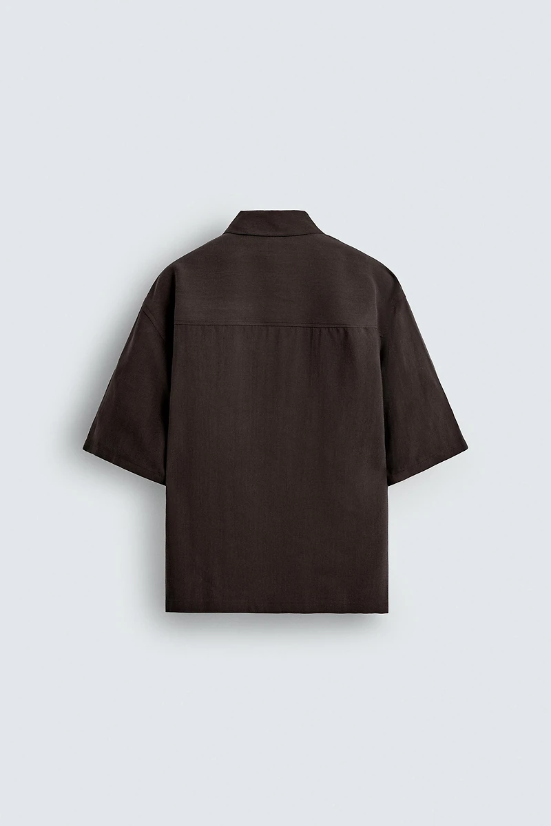 RELAXED FIT FLOWY SHIRT