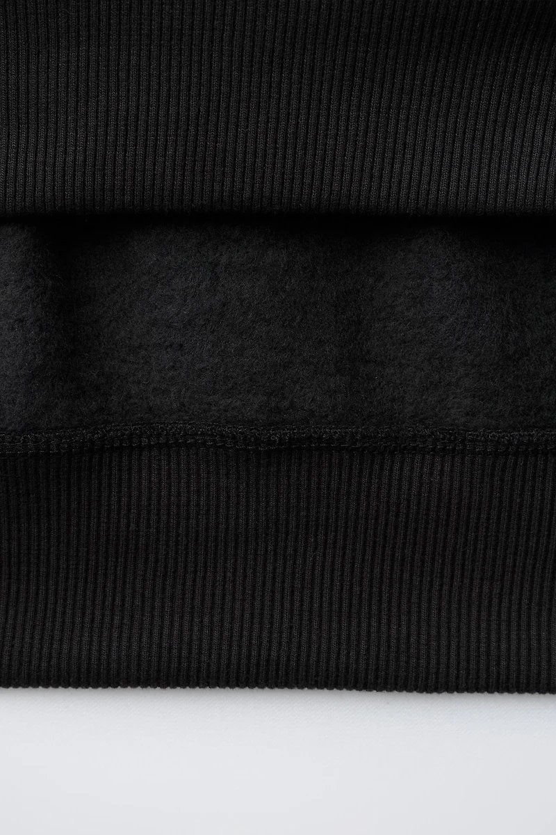 ZIP-UP SWEATSHIRT AND JOGGER PANTS WITH LABELS SET