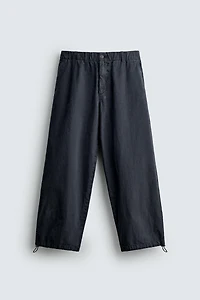 RELAXED FIT PARACHUTE PANTS