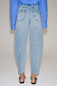 ZW COLLECTION HIGH WAIST TAPERED JEANS