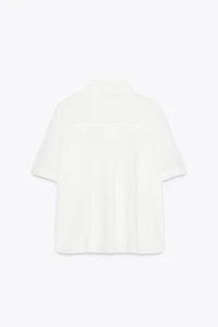 SEMI-SHEER COTTON SHIRT