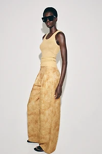 ZW COLLECTION PRINTED PANTS