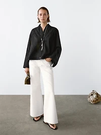Flowing 100% cotton shirt
