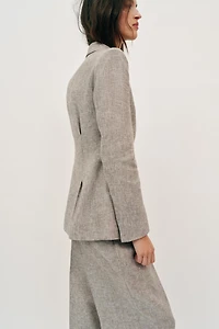 PANTALON DROIT 100 % LIN