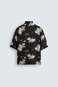FLUID FLORAL PRINT SHIRT