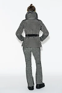 HOODED WATER RESISTANT WINDPROOF DOWN COAT RECCO® TECHNOLOGY SKI COLLECTION