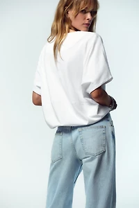 COTTON TIE T-SHIRT