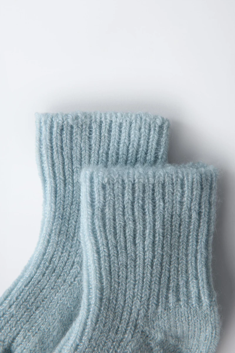 100% CASHMERE SOCKS