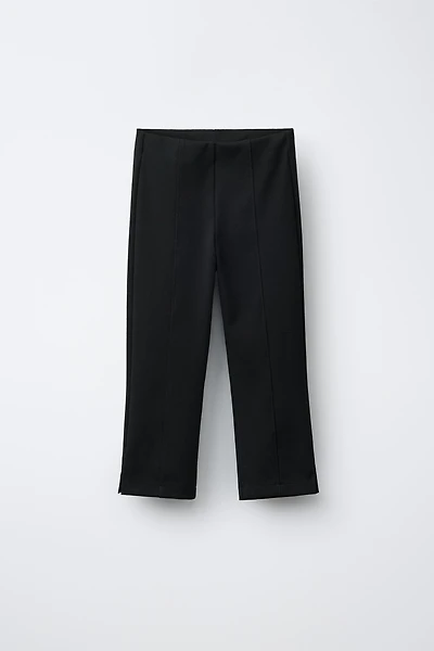 VENTED CAPRI PANTS