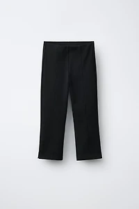 VENTED CAPRI PANTS